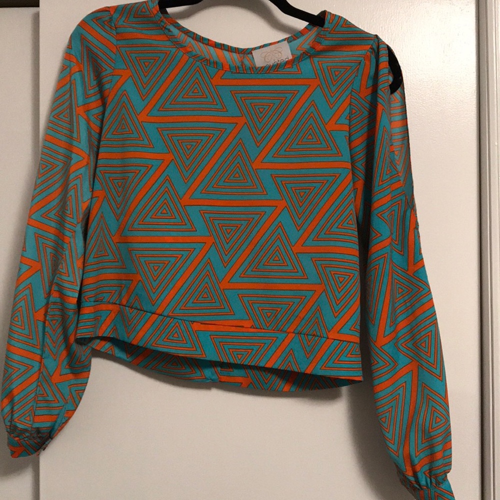 Printed blouse